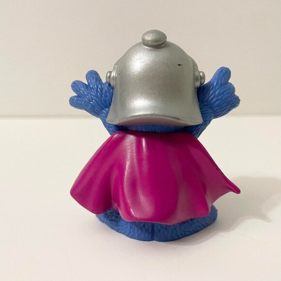 2010 Super Grover Sesame Street Workshop 3 Inch Figure Cake Topper Hasbro PVC - Picture 2 of 11